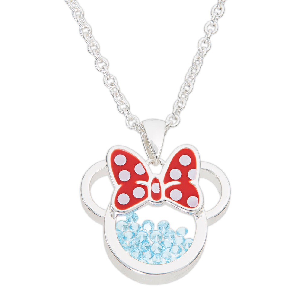 Disney Minnie March necklace silver