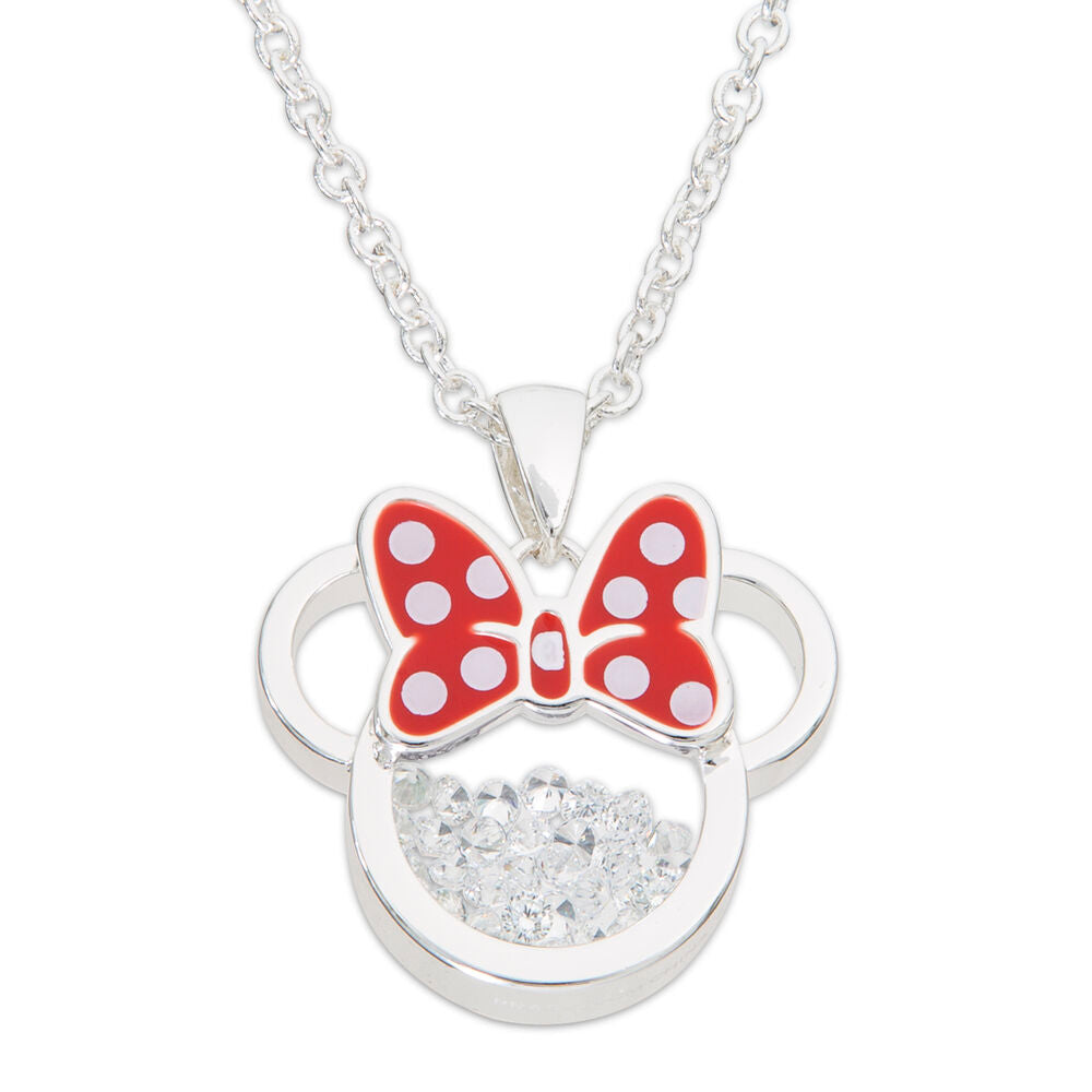 Disney Minnie April necklace silver