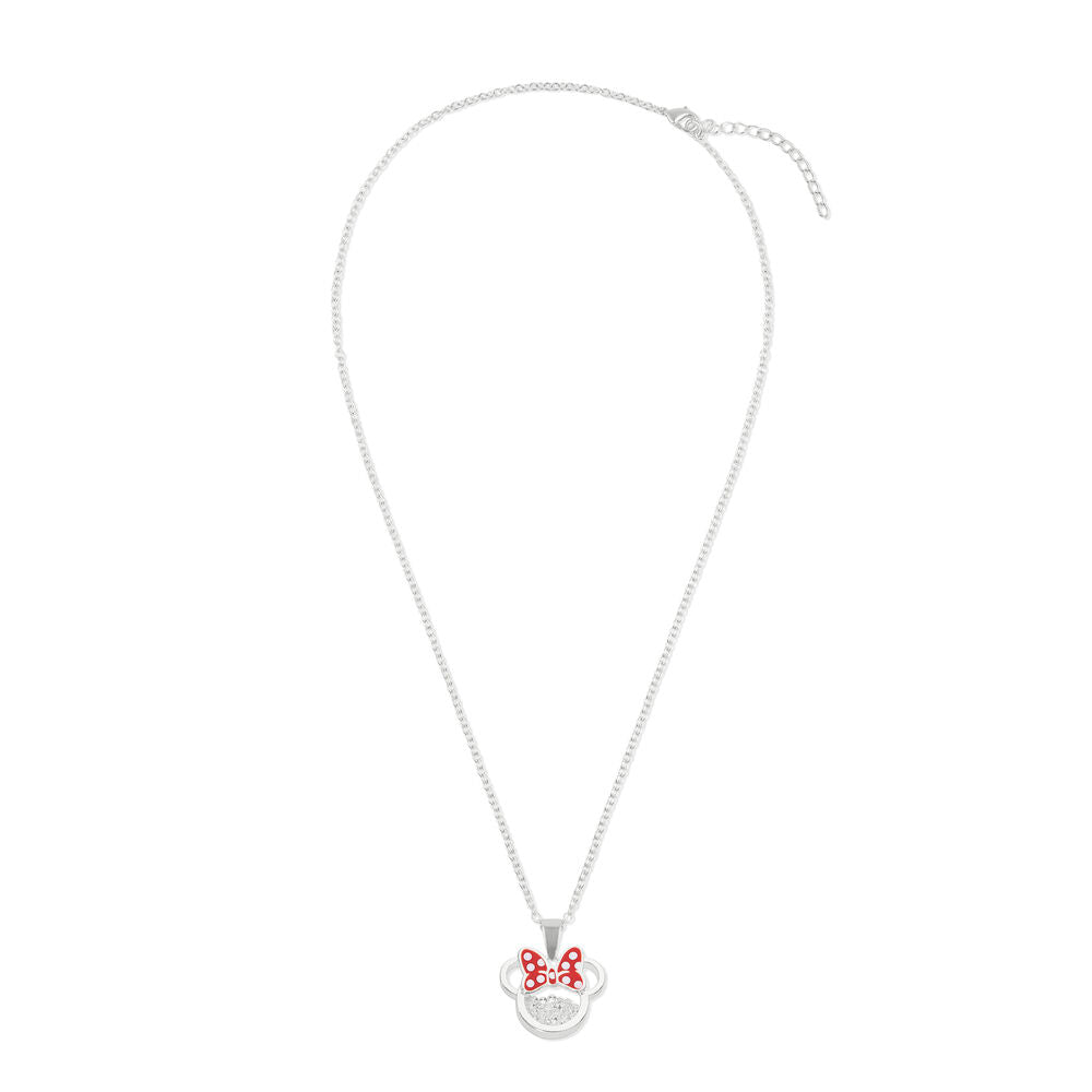 Disney Minnie April necklace silver