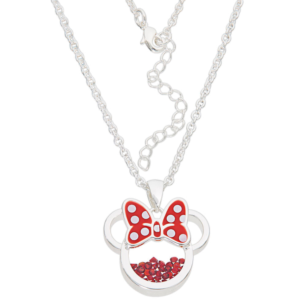 Disney Minnie July necklace silver