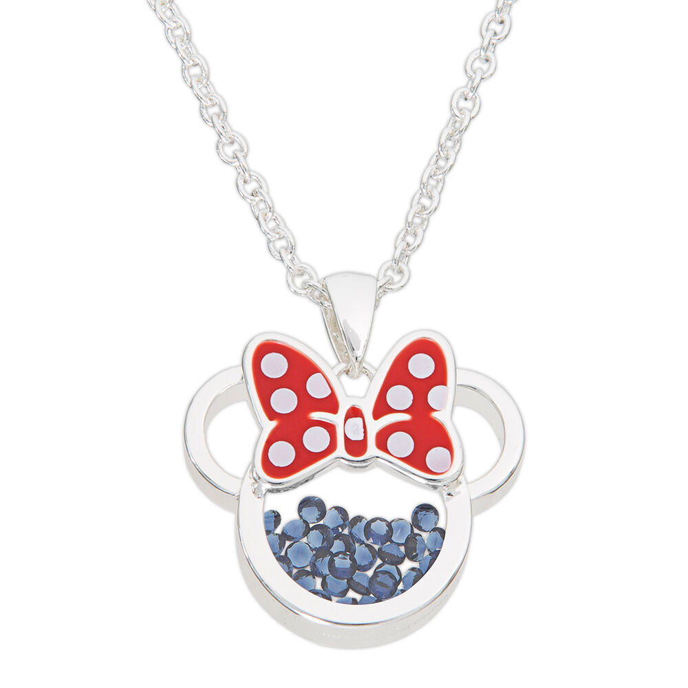 Disney Minnie September necklace silver
