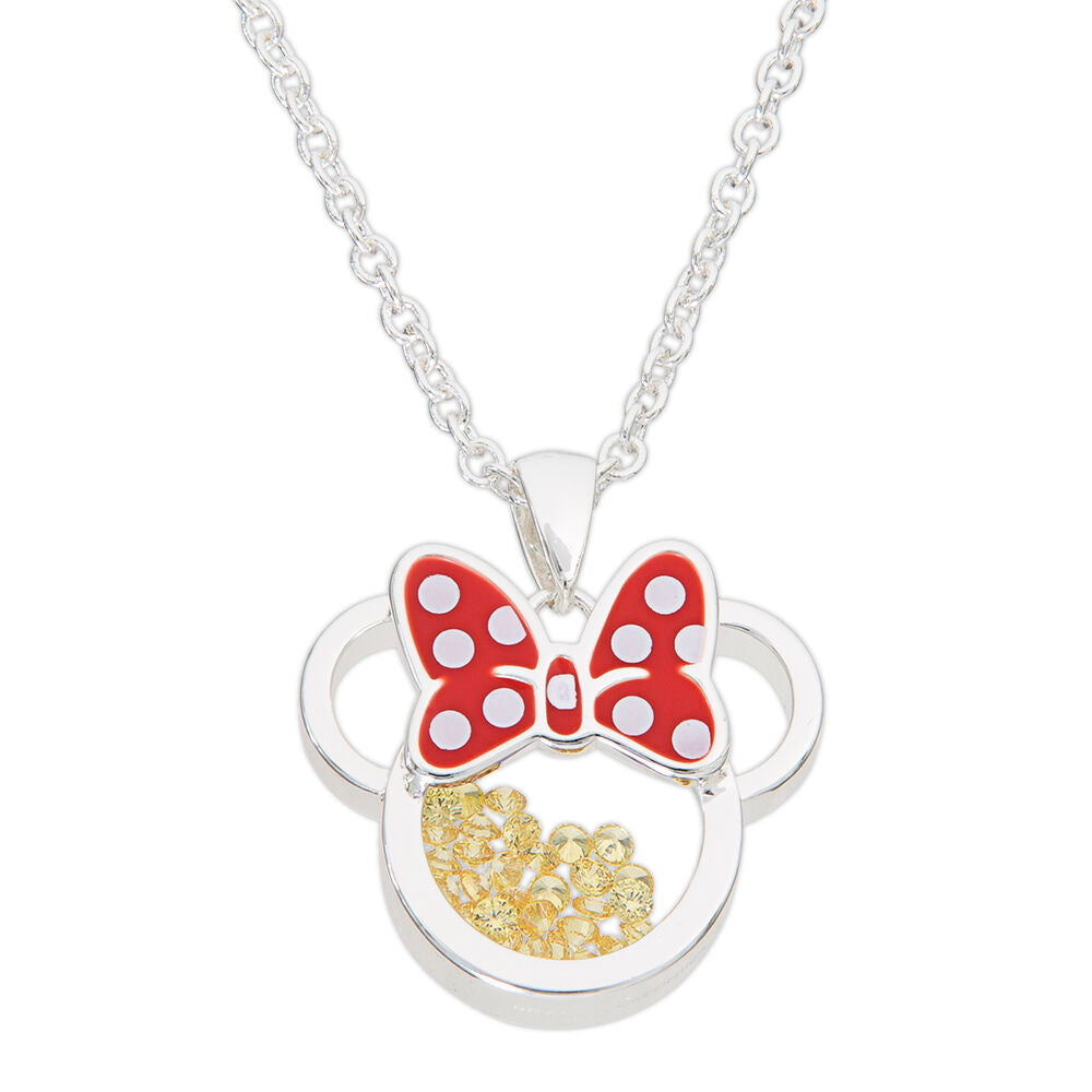 Disney Minnie November necklace silver