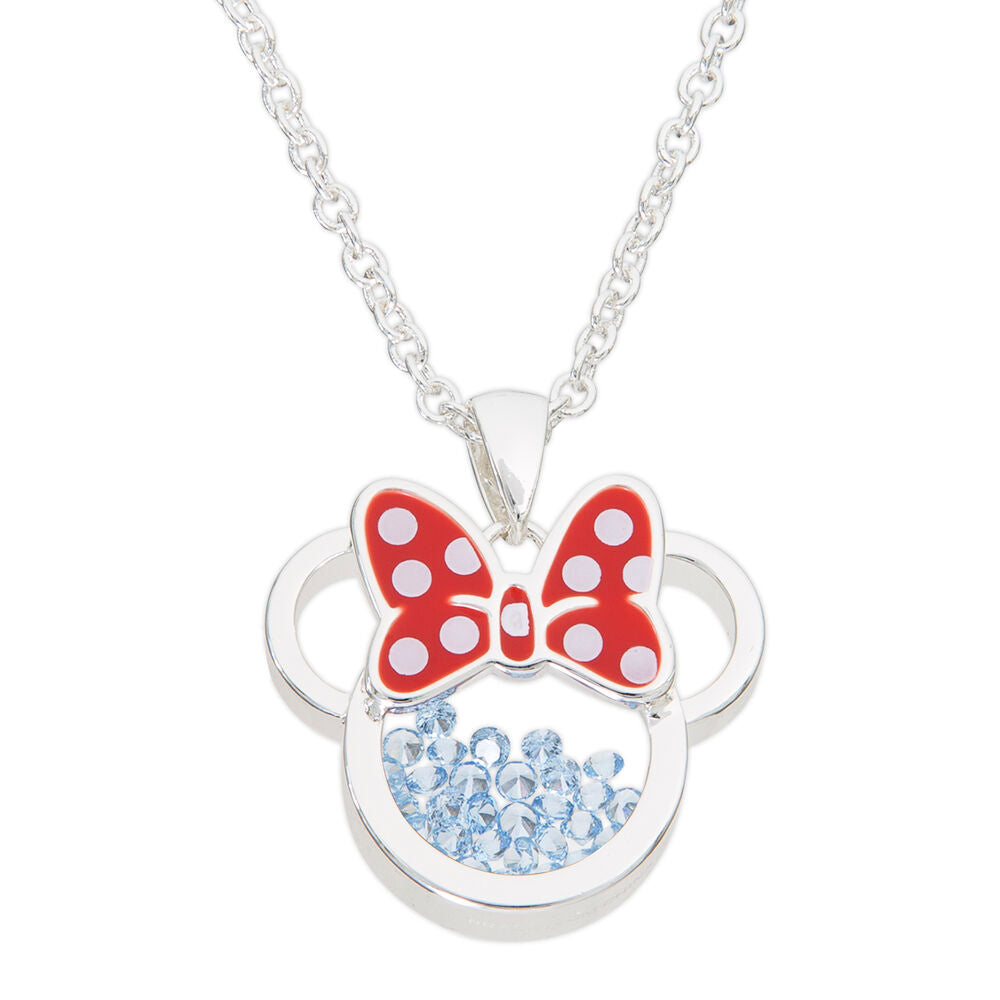 Disney Minnie December necklace silver