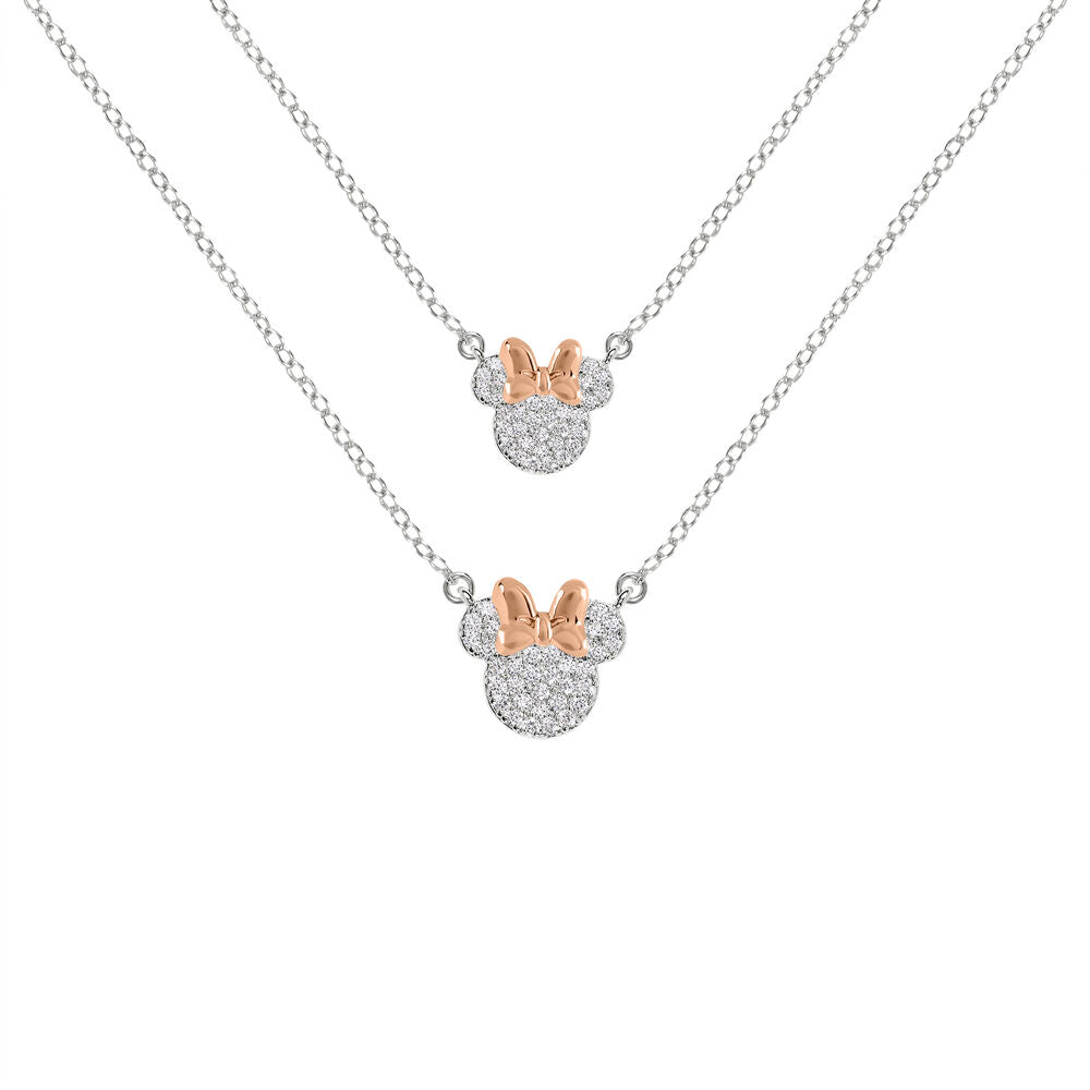 Disney Minnie Set 2 mother + daughter necklace