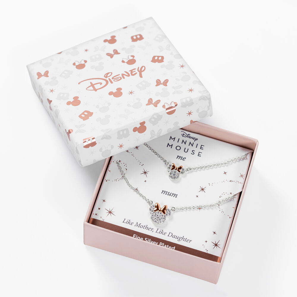 Disney Minnie Set 2 mother + daughter necklace