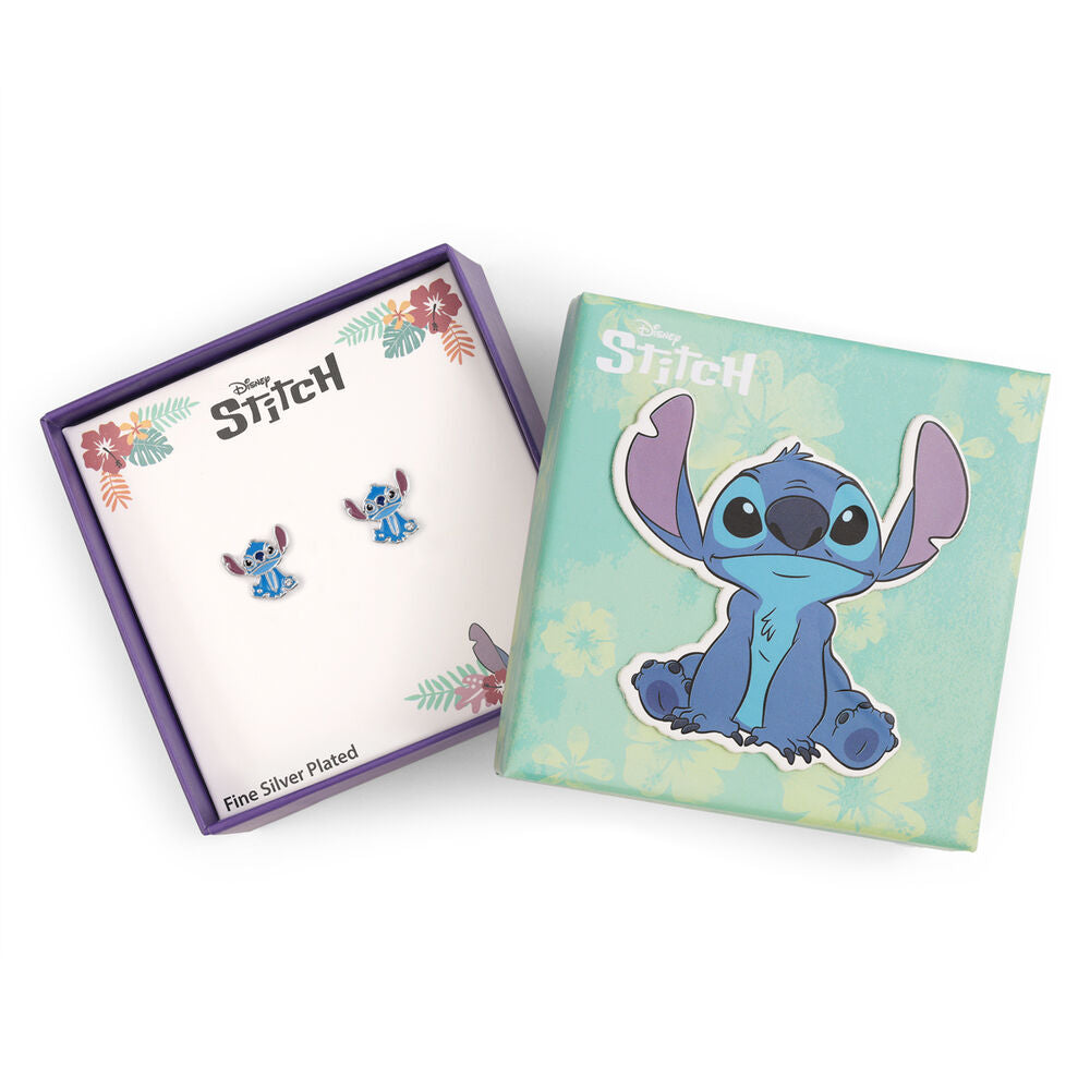 Disney Stitch earrings silver