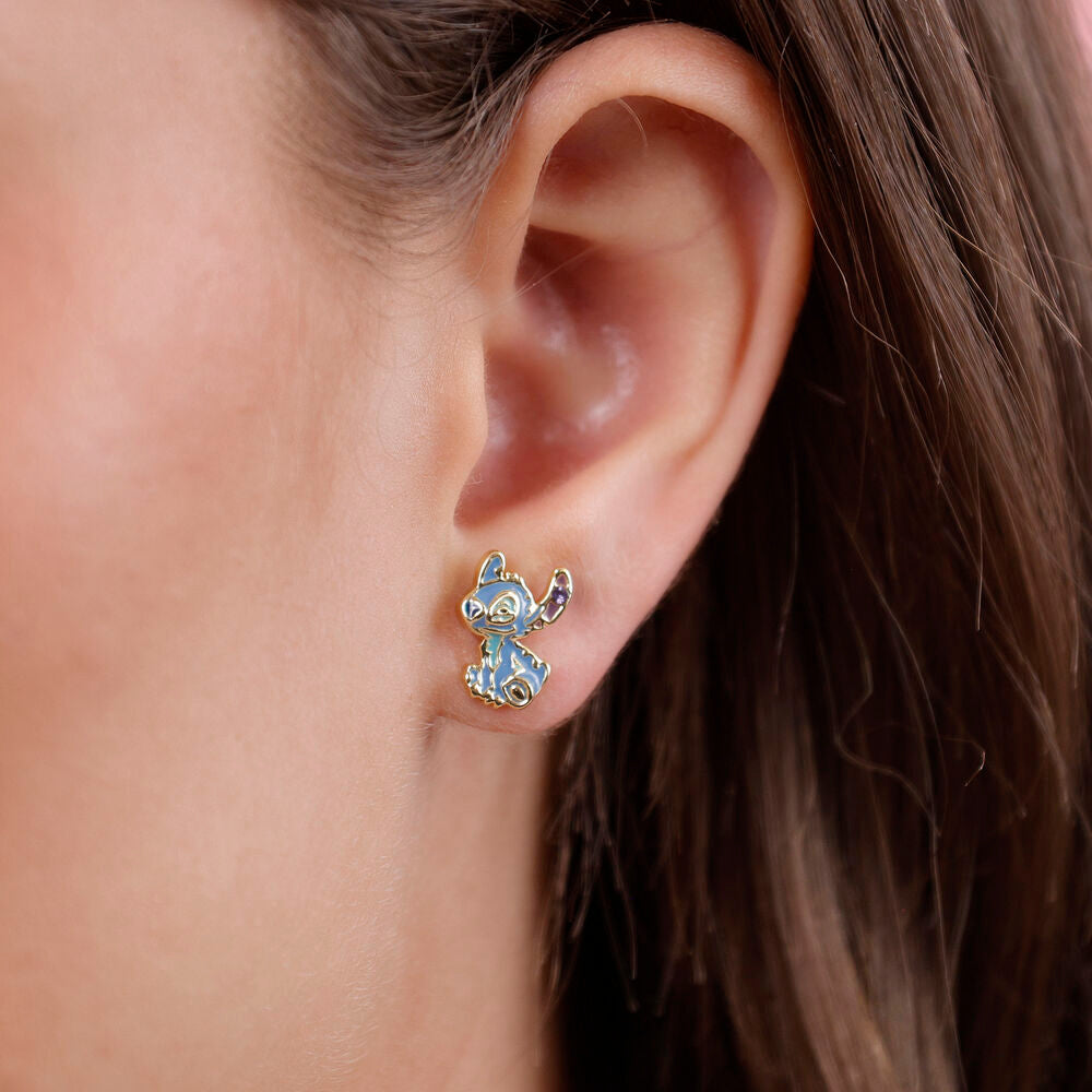 Disney Stitch &#38; Angel earrings
