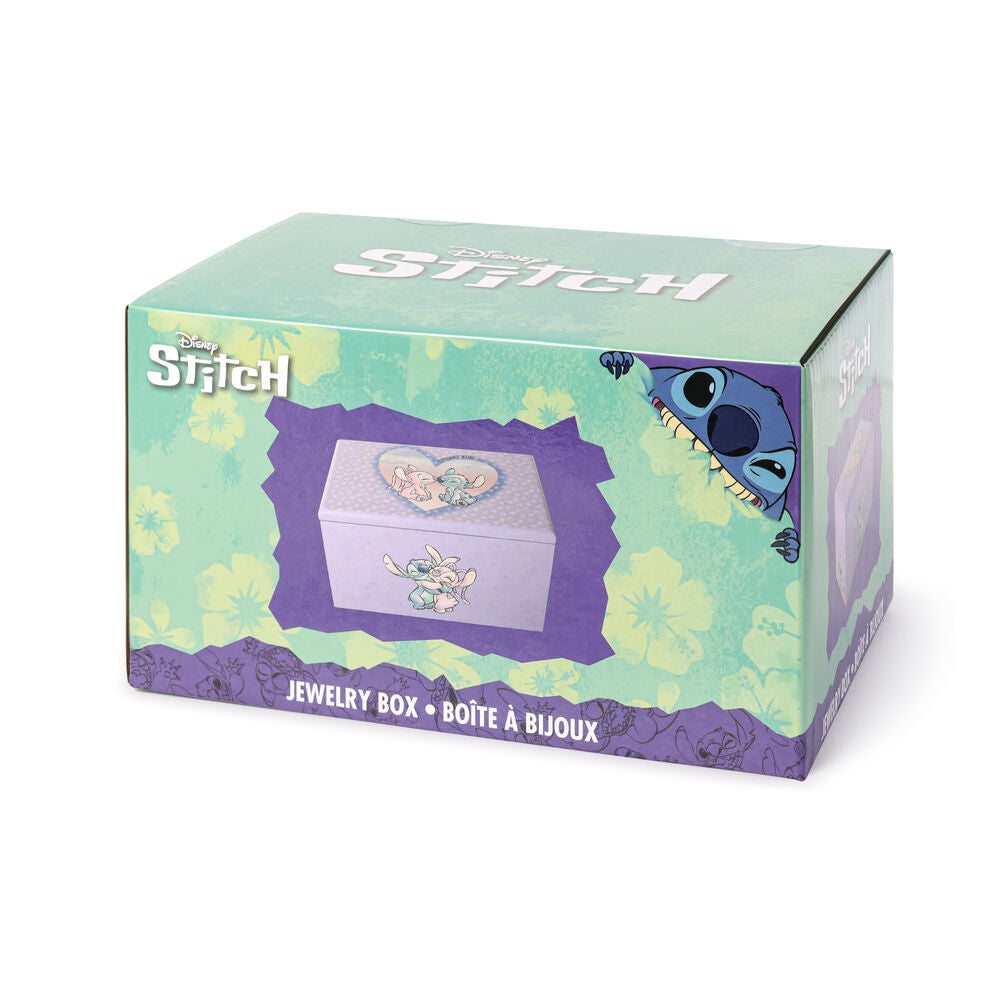 Disney Stitch &#38; Angel Jewellery box