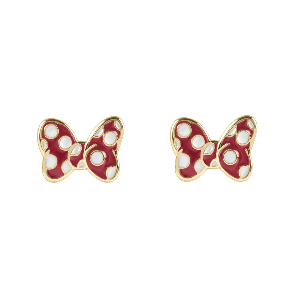 Disney Minnie tie earrings