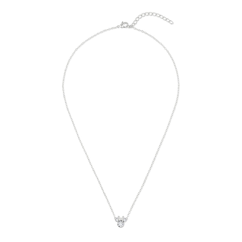 Disney Minnie Set necklace + earrings silver