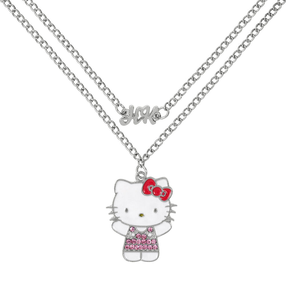 Hello Kitty &#38; Friends necklace silver