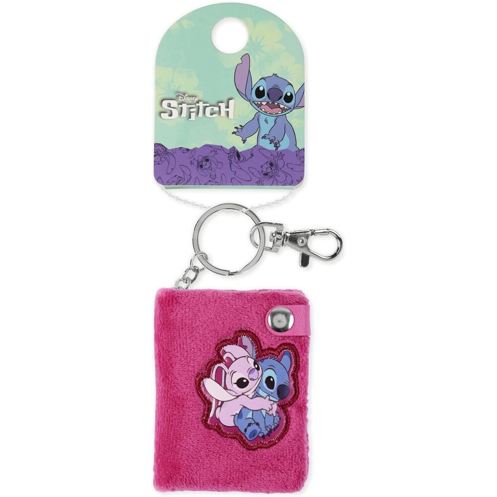 Disney Stitch &#38; Angel notepad keychain