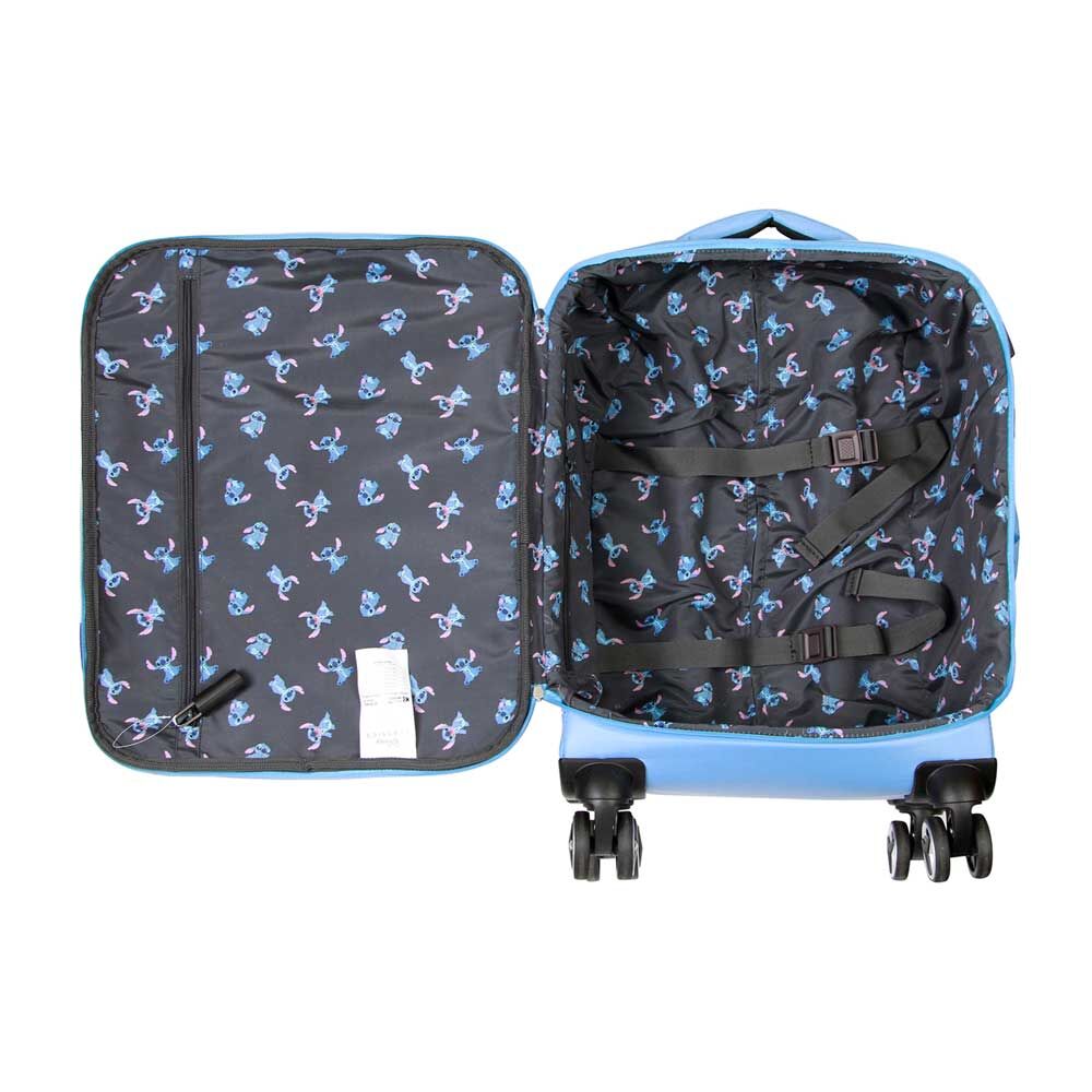 Disney Stitch Face trolley suitcase 55cm