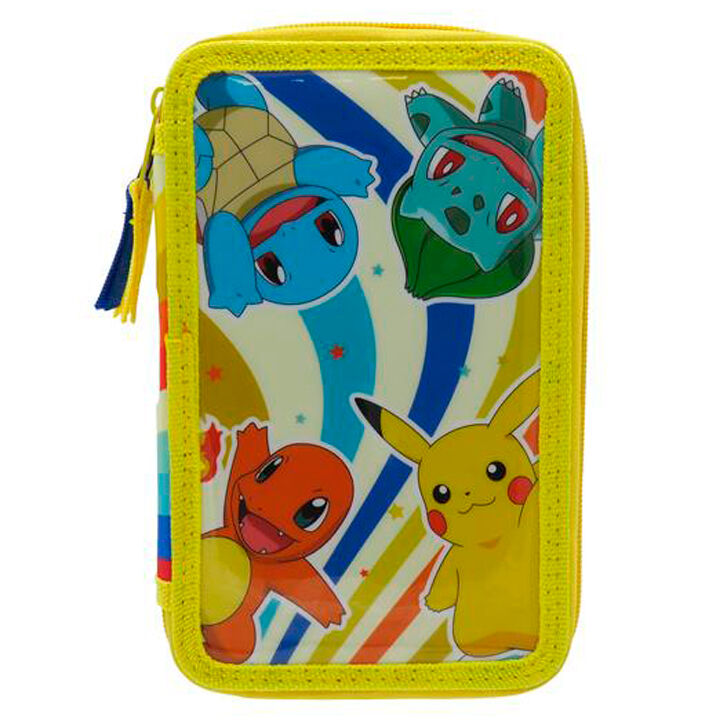 Pokemon triple pencil case