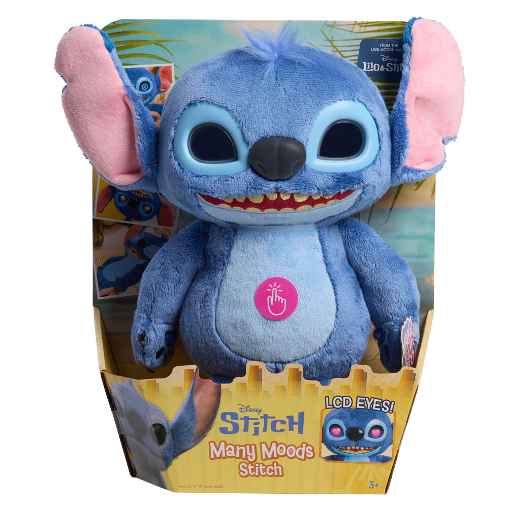 Disney Stitch interactive plush toy 30cm