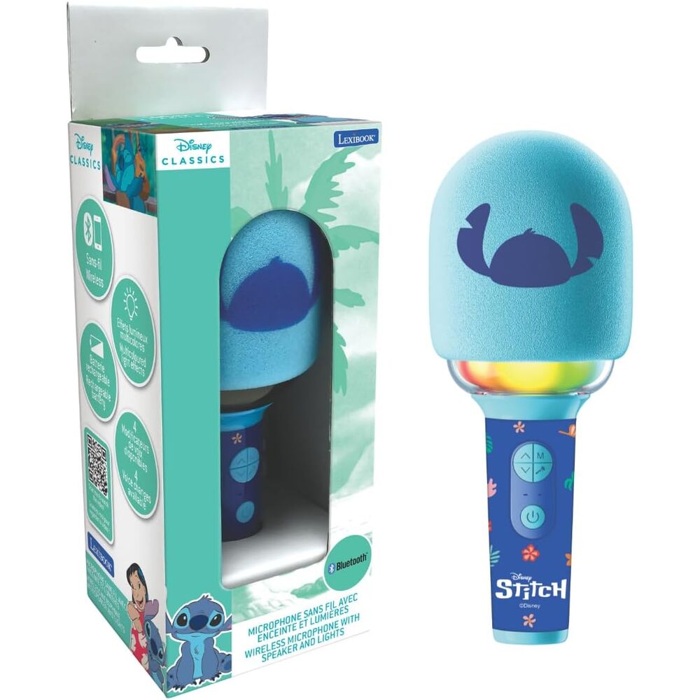 Disney Stitch Karaoke microphone
