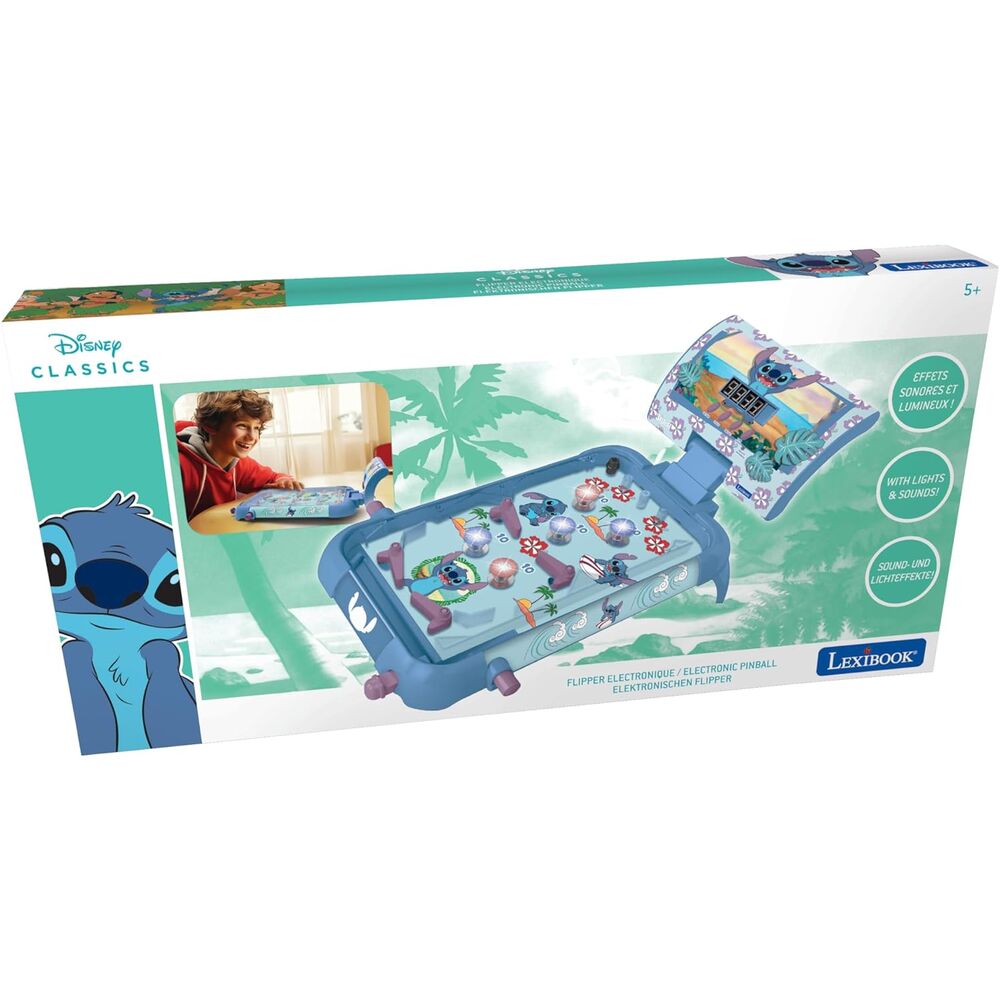 Disney Stitch Electronic Pinball table game
