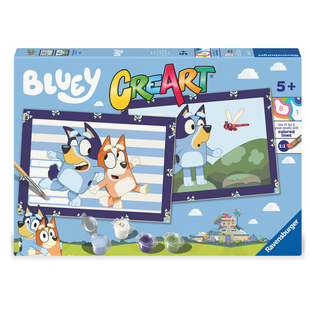 Bluey CreArt Painting kit