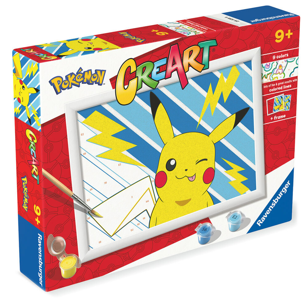 Pokemon Pikachu CreArt Painting kit