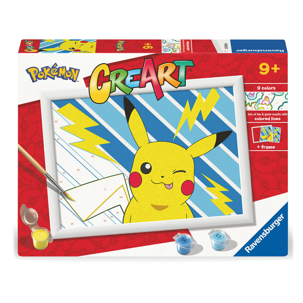 Pokemon Pikachu CreArt Painting kit