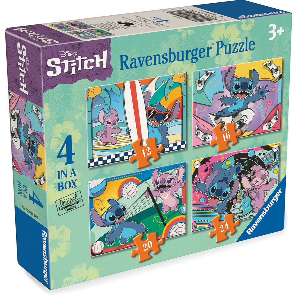 Disney Stitch puzzle 12-16-20-24pcs