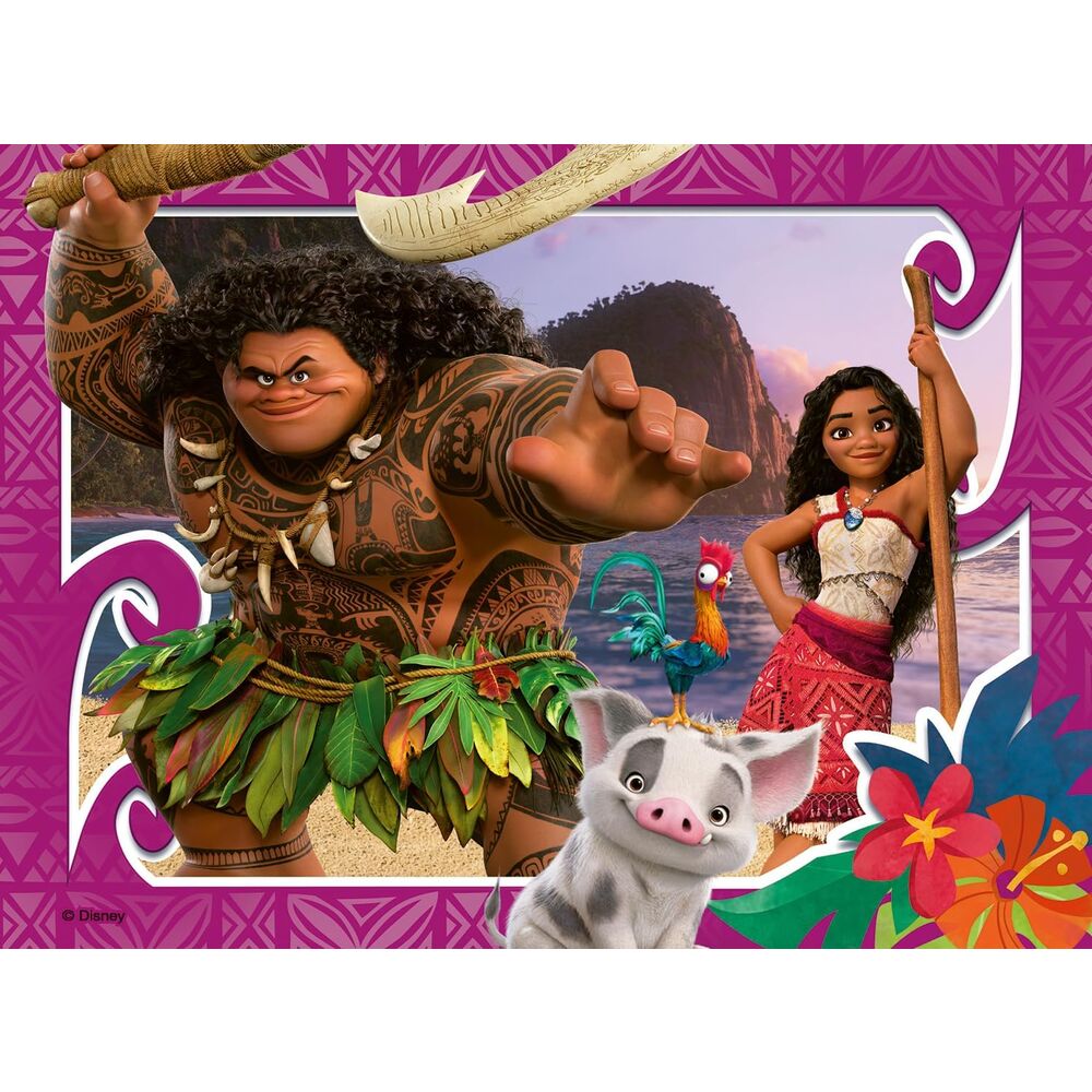 Disney Vaiana 2 puzzle 12-16-20-24pcs