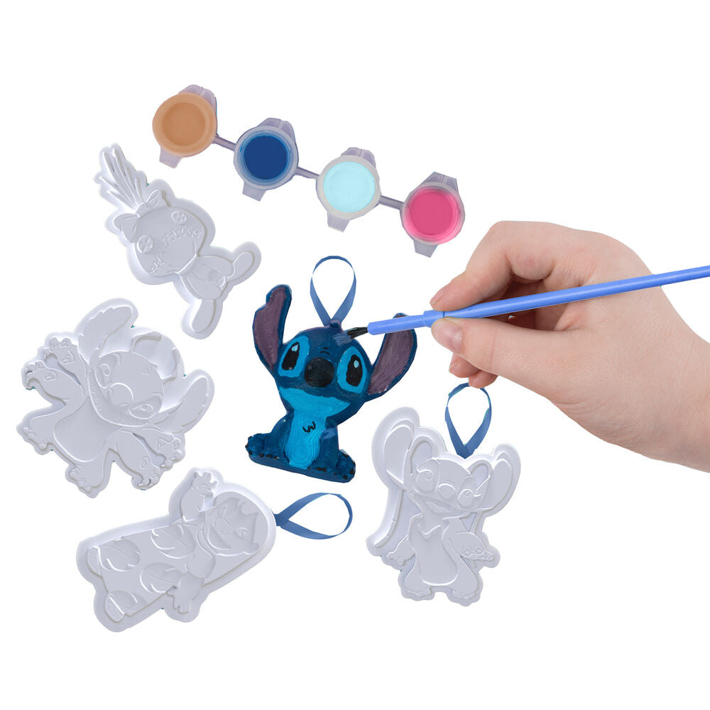 Disney Stitch mould and paint decorations
