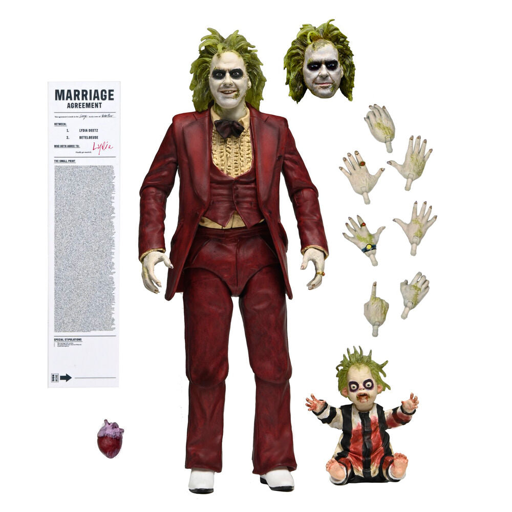 Beetlejuice Ultimate Beetlejuice Wedding Tuxedo figure 18cm