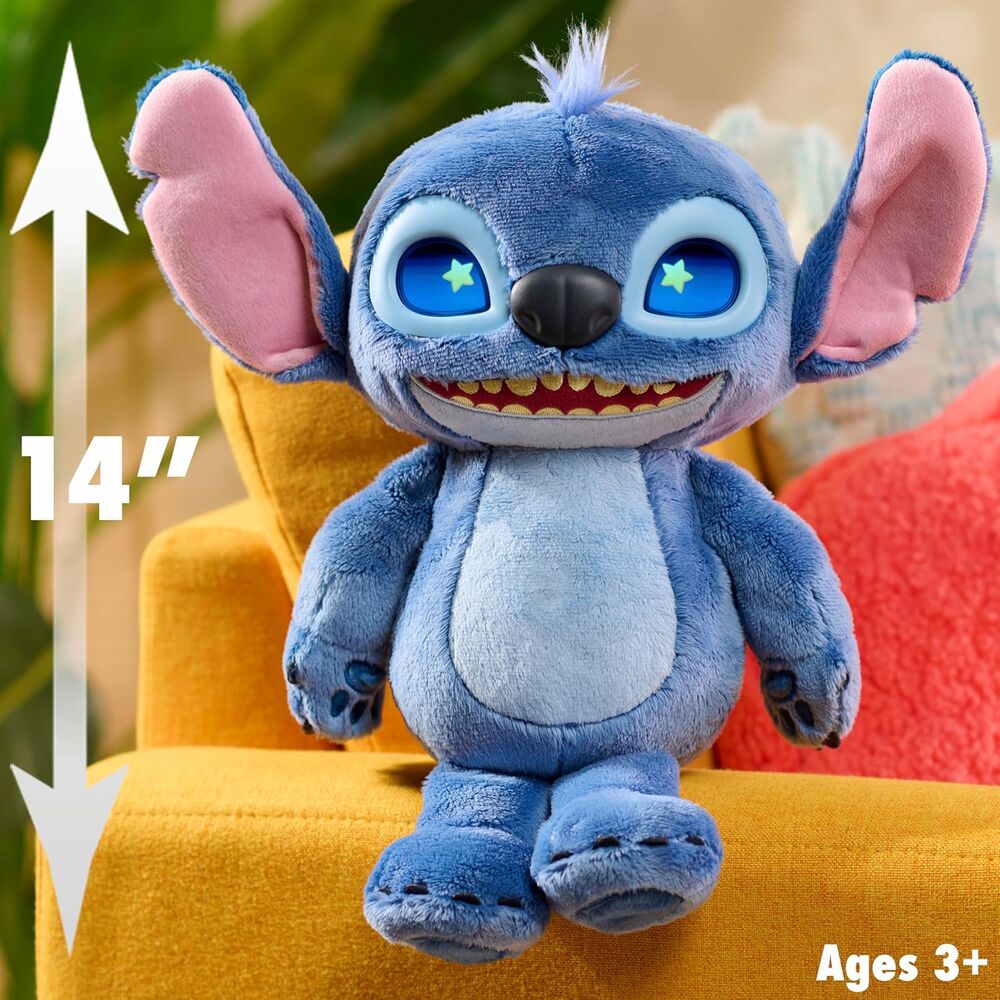 Disney Stitch interactive plush toy 30cm