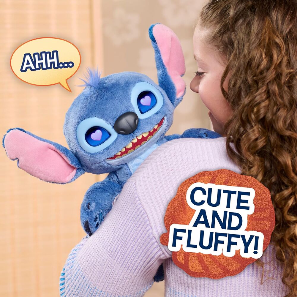 Disney Stitch interactive plush toy 30cm