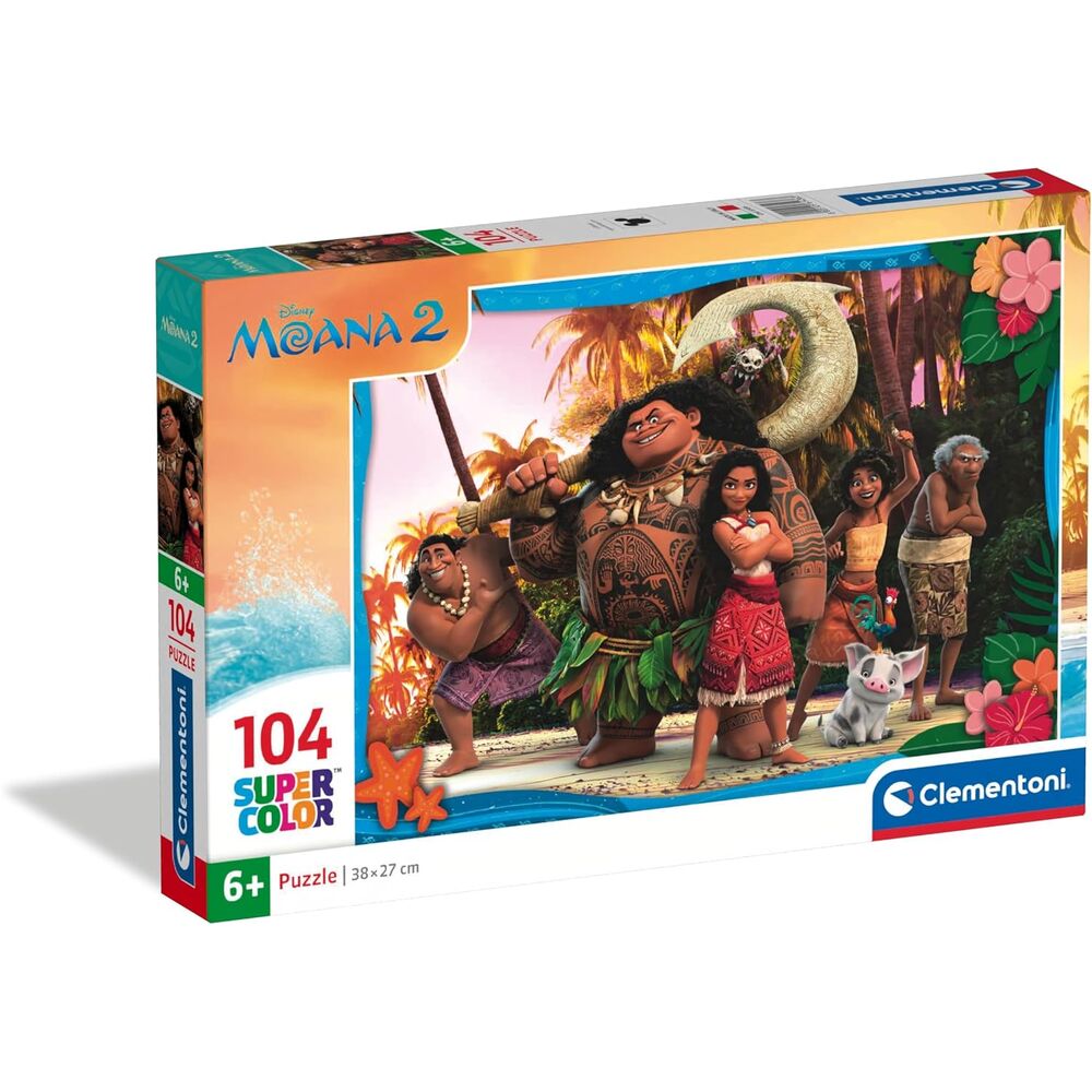 Disney Vaiana Moana 2 puzzle 104pcs
