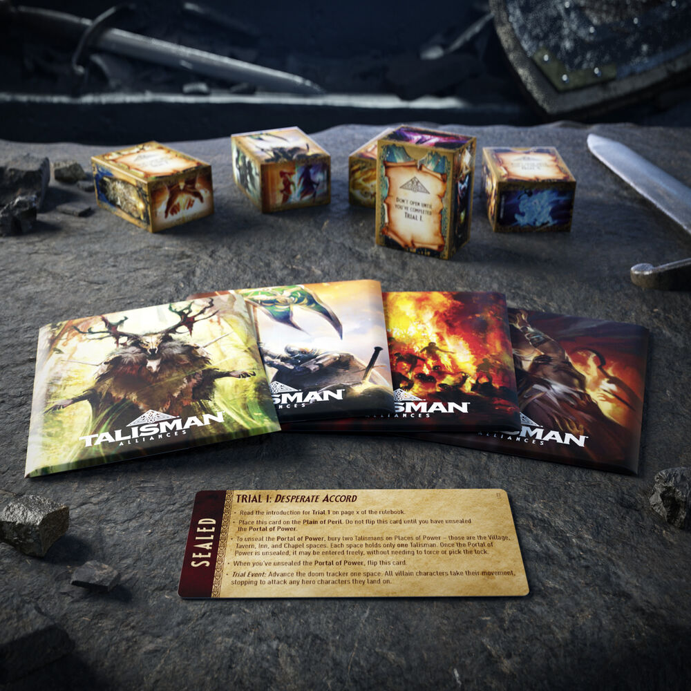 English Talisman Alliances Fate Beckons Expansion Board game