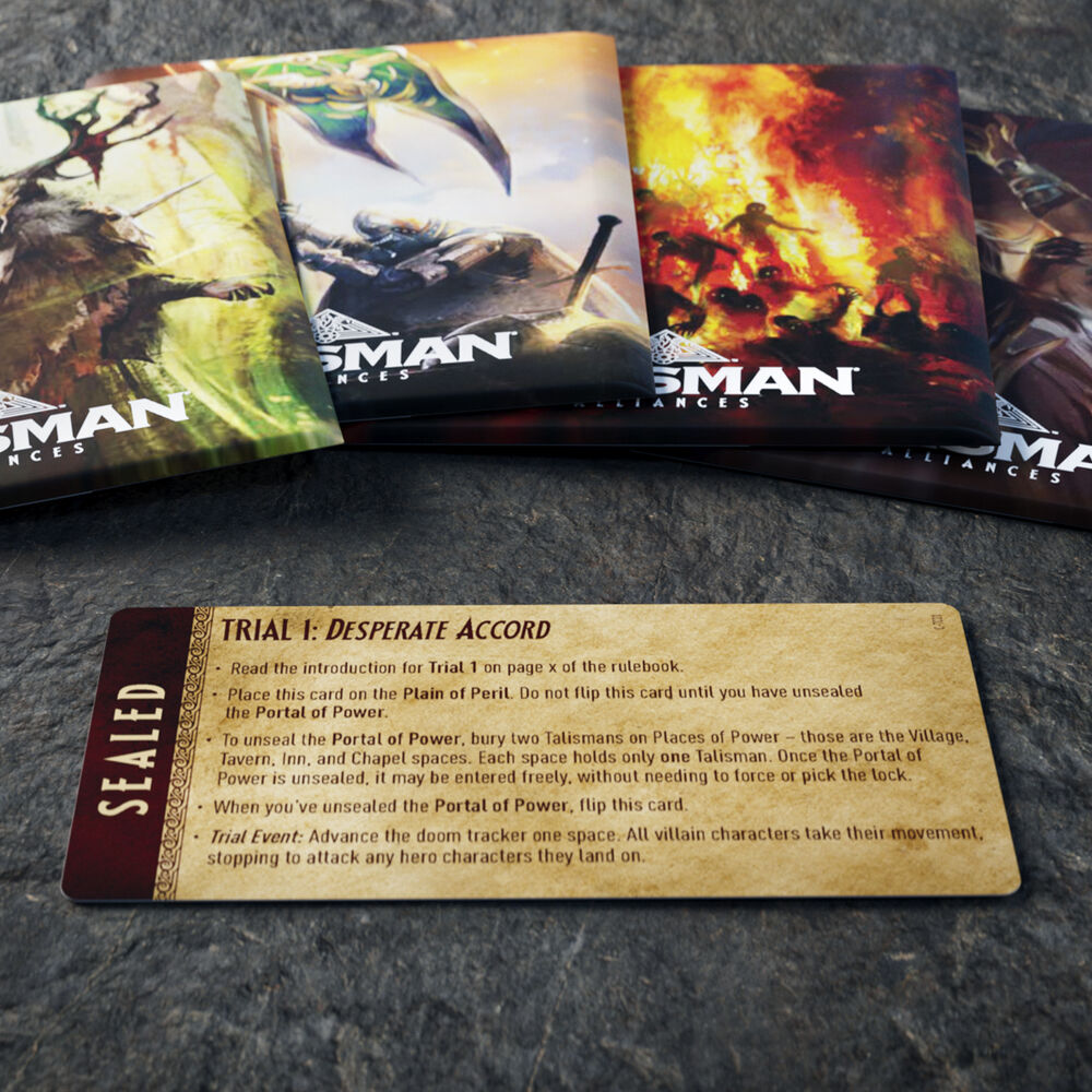 English Talisman Alliances Fate Beckons Expansion Board game