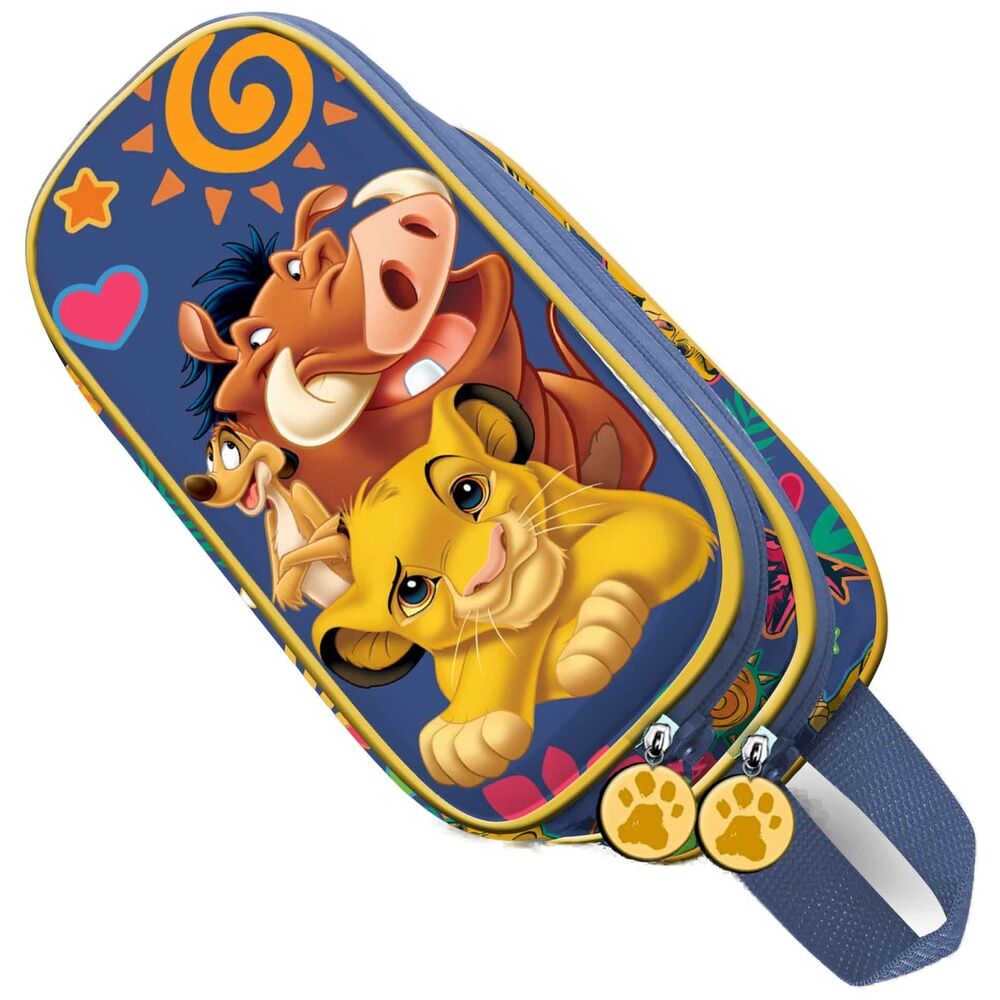 Disney The Lion King Friends double 3D pencil case