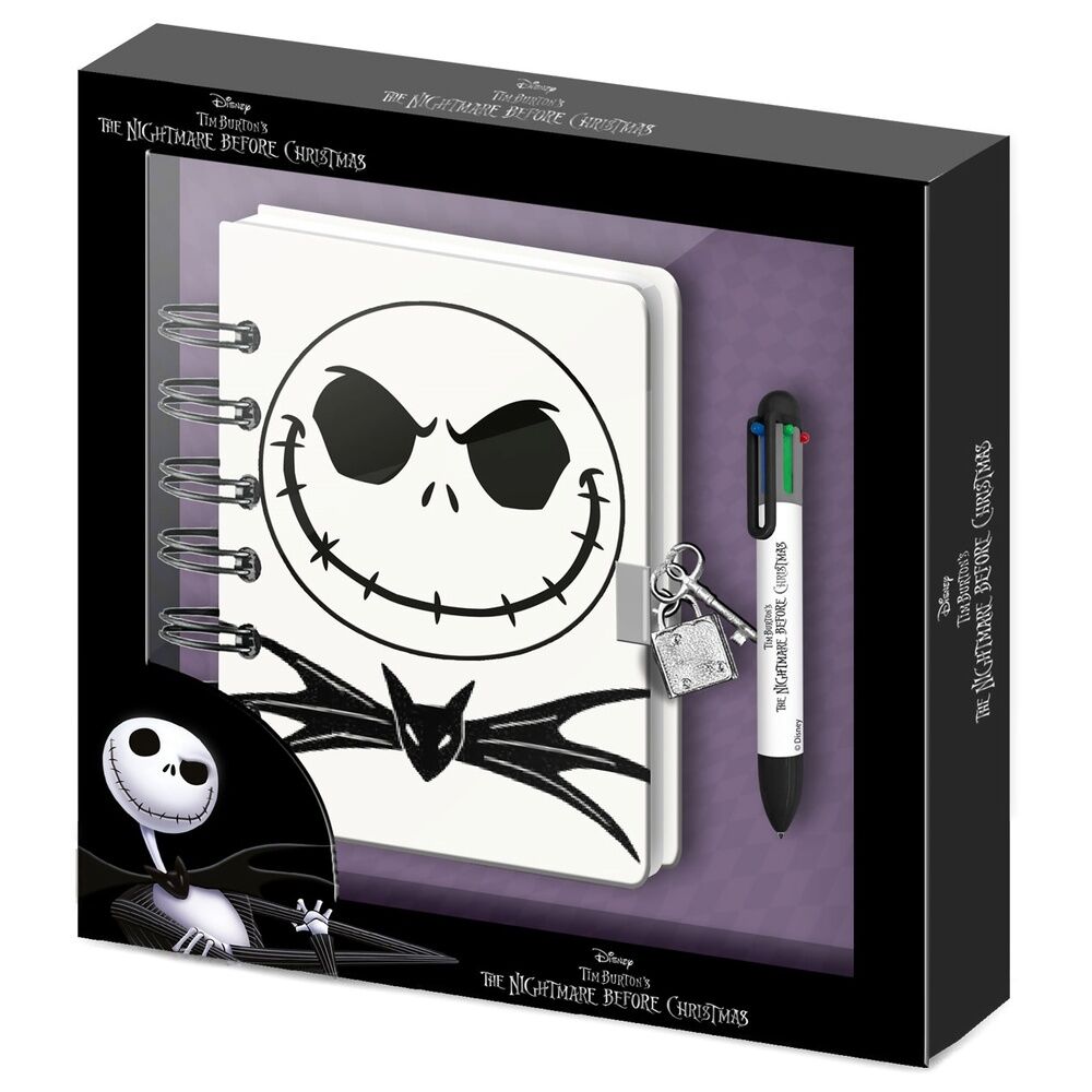 Disney Nightmare Before Christmas Diary + pen