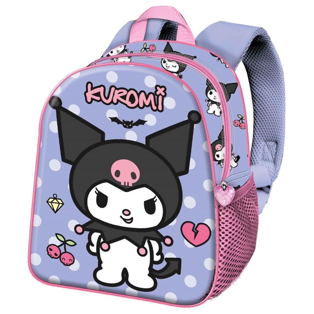 Hello Kitty and Friends Kuromi Rebel 3D backpack 30cm