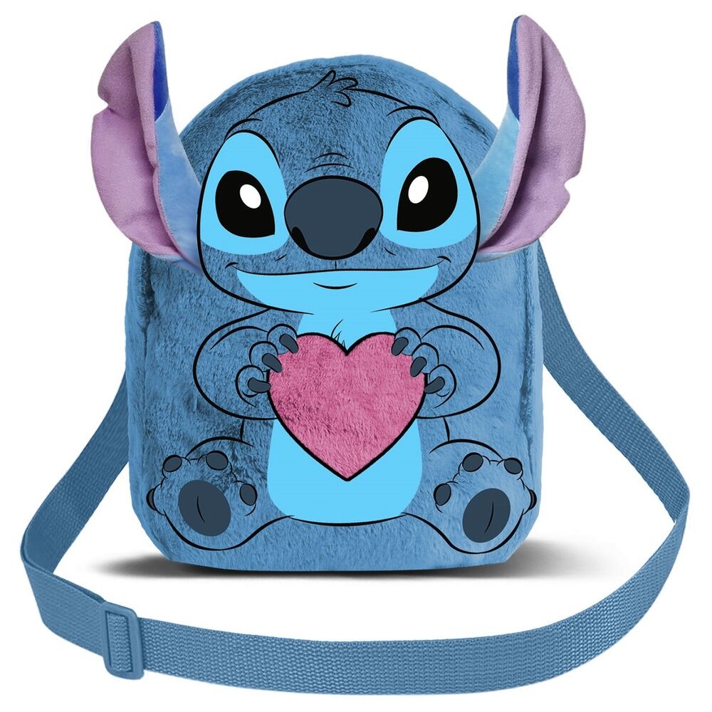 Disney Stitch Heart Plush bag