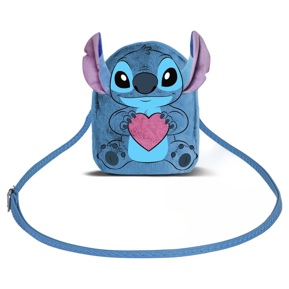 Disney Stitch Heart Plush bag