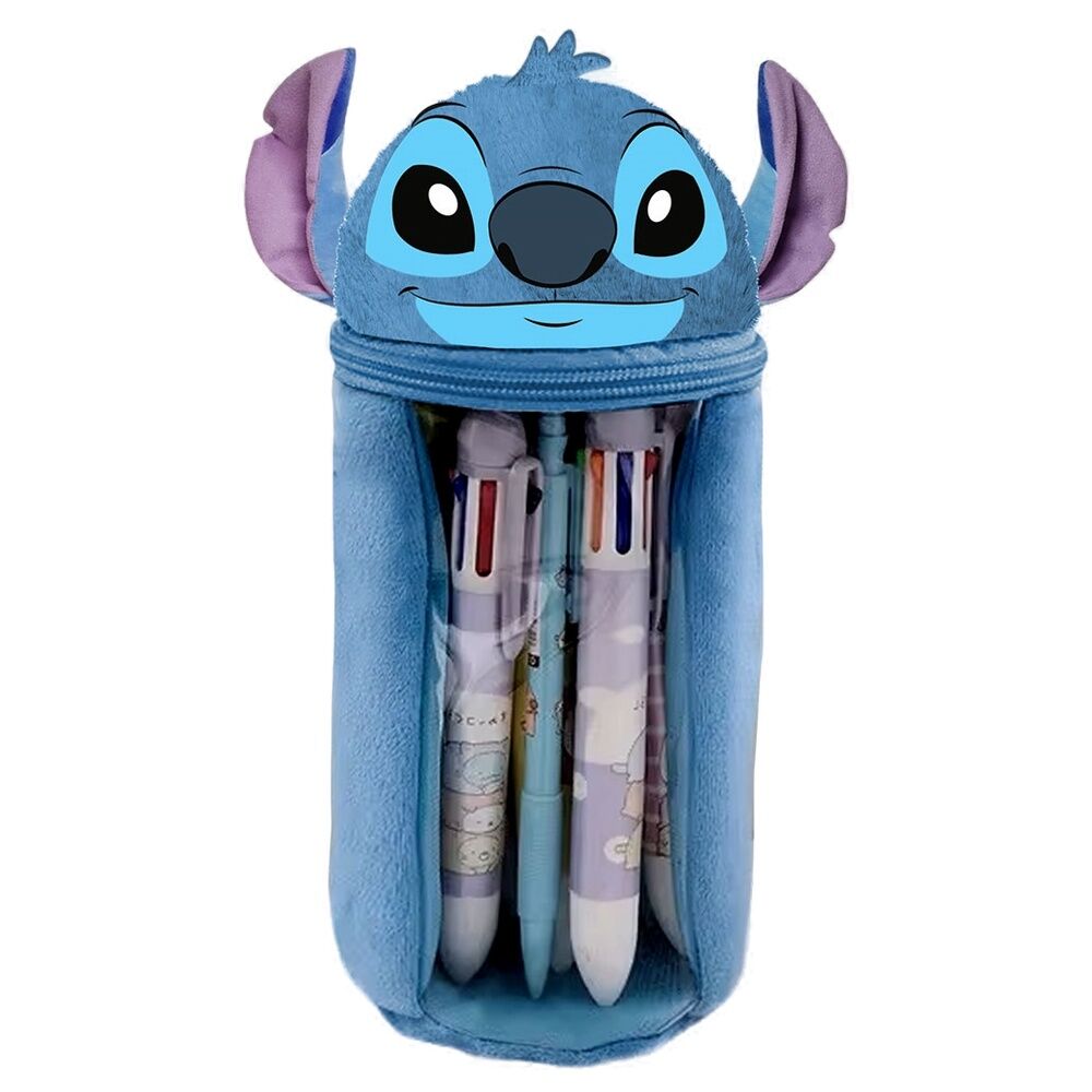 Disney Stitch Heart Plush pencil case