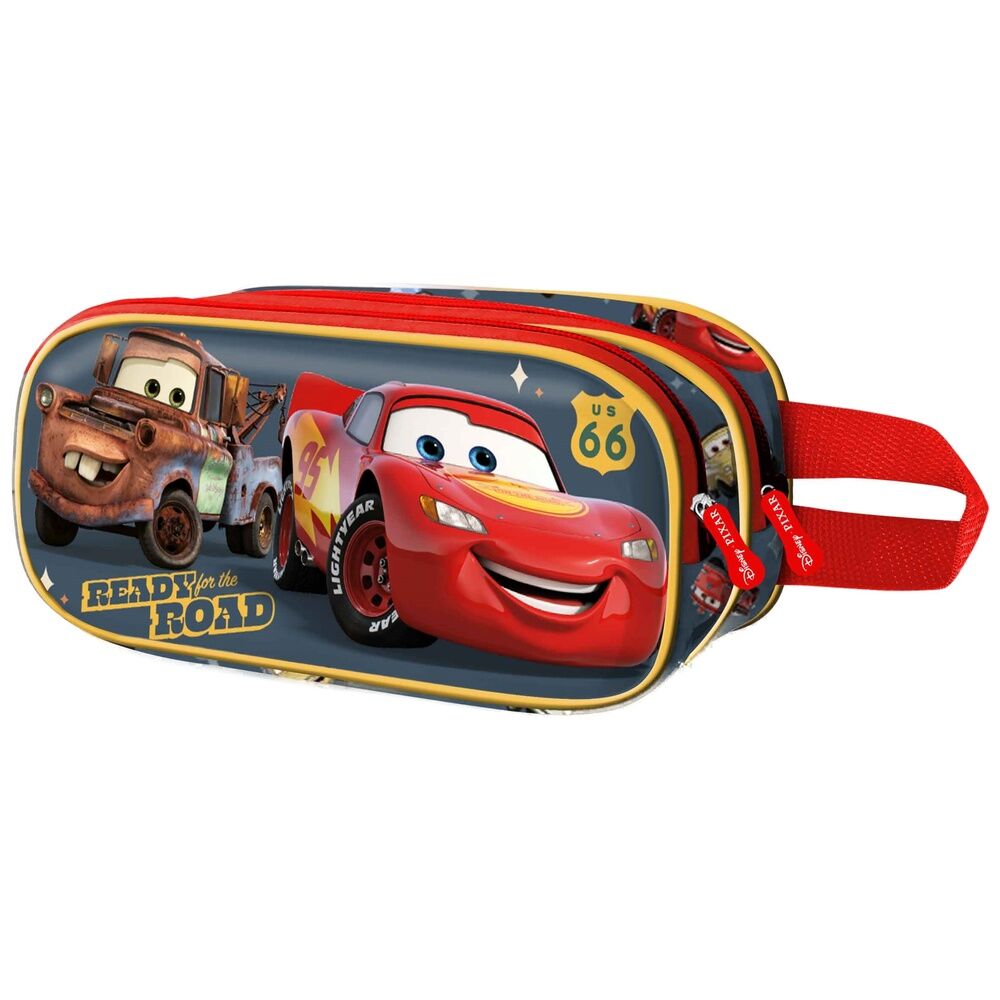 Disney Pixar Cars 3 Ready double 3D pencil case