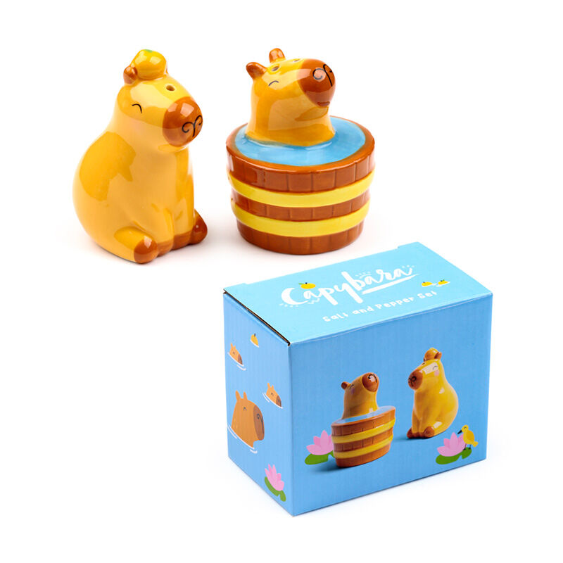 Capybara Salt and Pepper Shaker Set