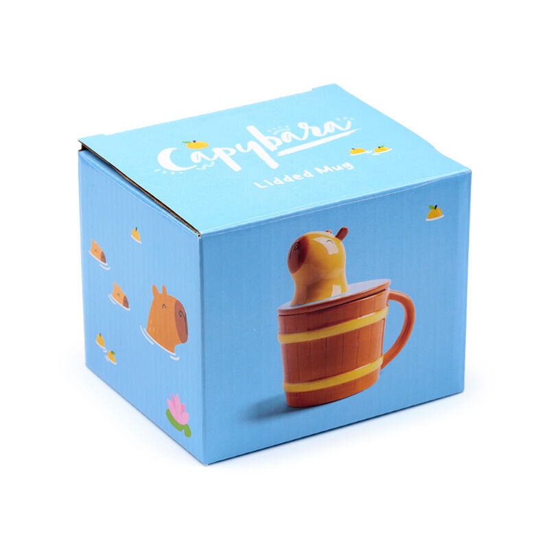 Capybara Mug With lid