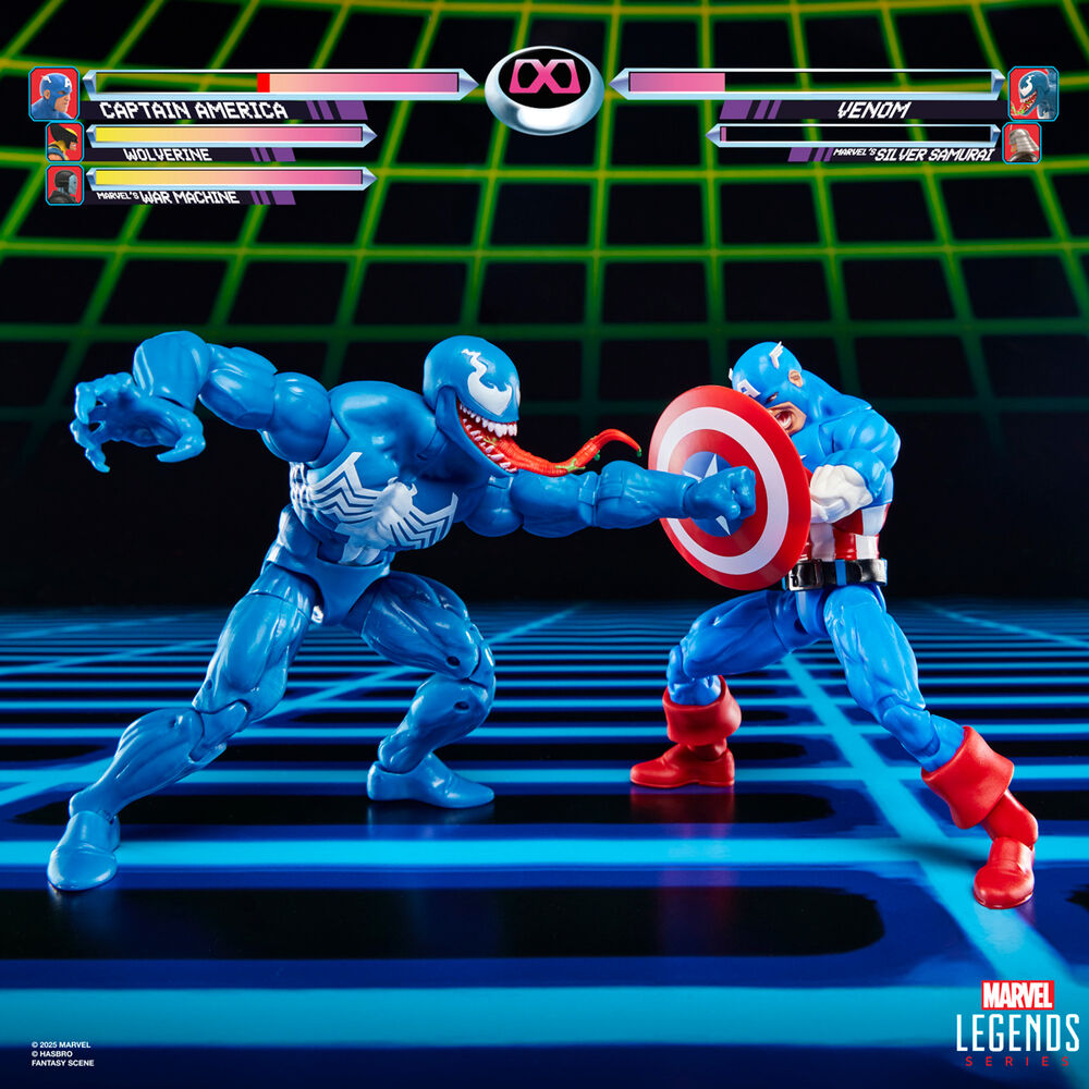 Marvel Legends Series Gameverse Captain America & Venom pack 2 figures 15cm