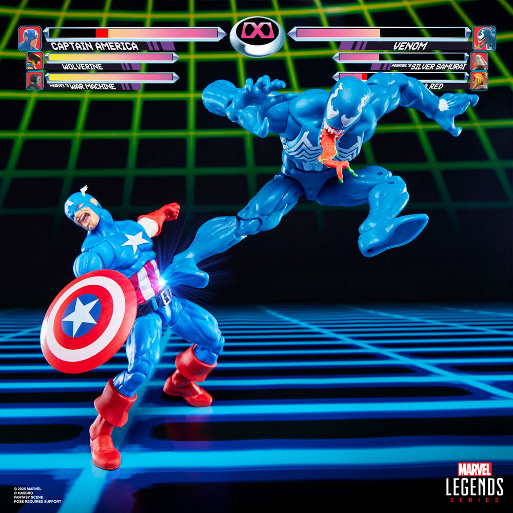 Marvel Legends Series Gameverse Captain America & Venom pack 2 figures 15cm