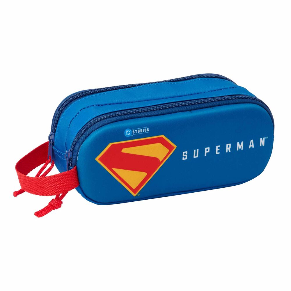 DC Comics Superman 3D double pencil case