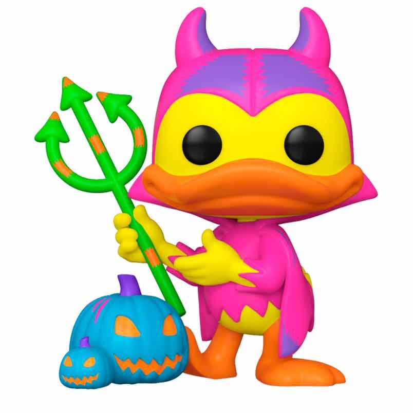POP figure Disney Mickey and Friends Devil Donald with Pumpkin Chase Exclusive