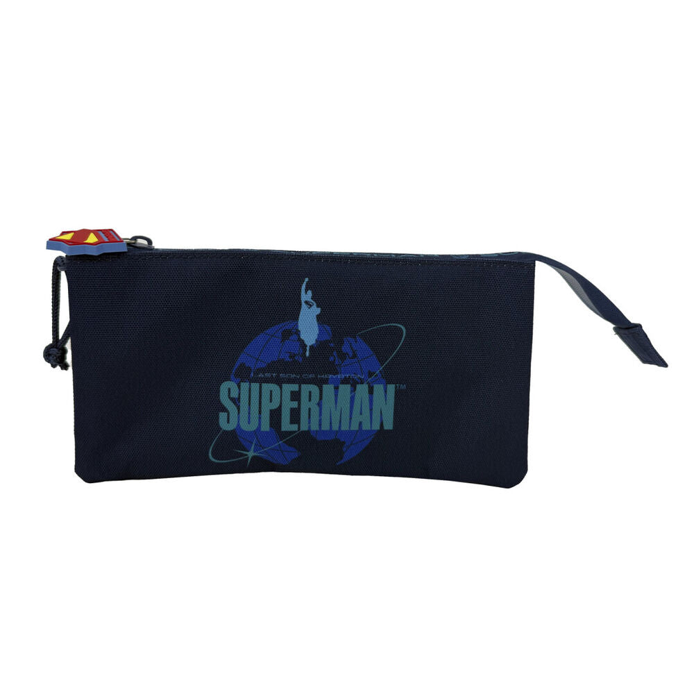 DC Comics Superman triple pencil case