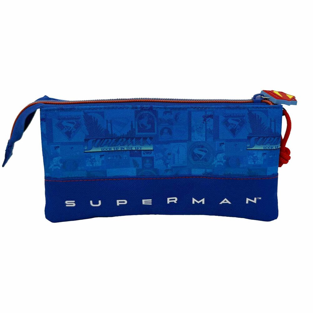 DC Comics Superman triple pencil case