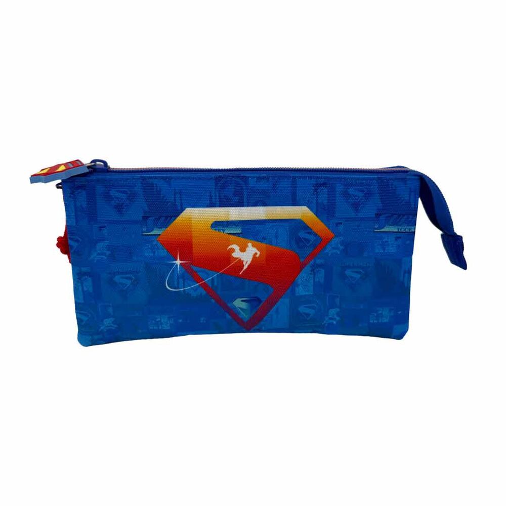 DC Comics Superman triple pencil case
