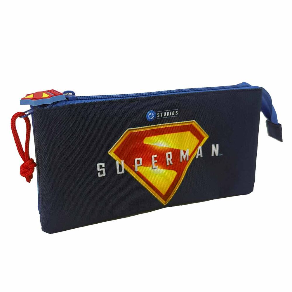 DC Comics Superman triple pencil case